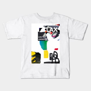 LA Collage street - surf style Kids T-Shirt
